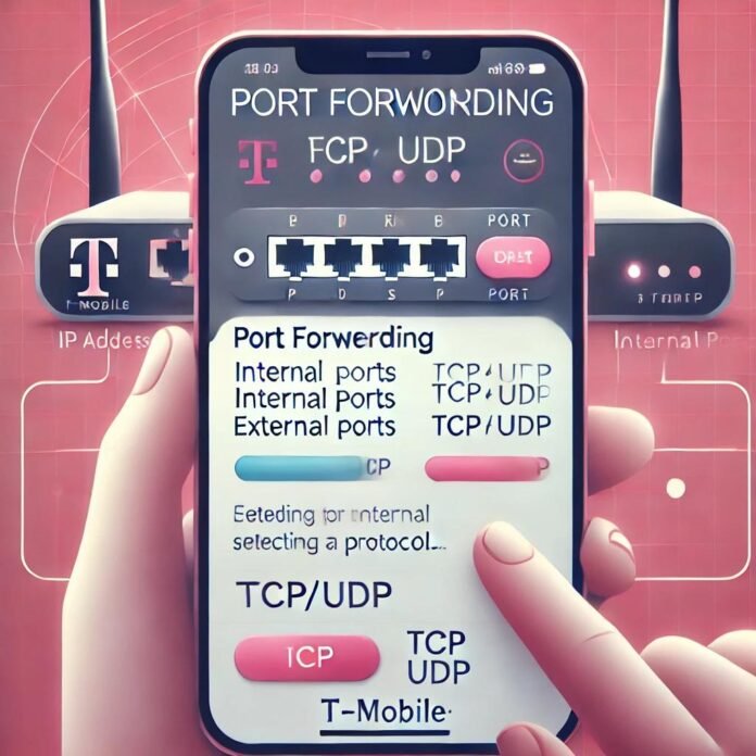 t mobile app port forward